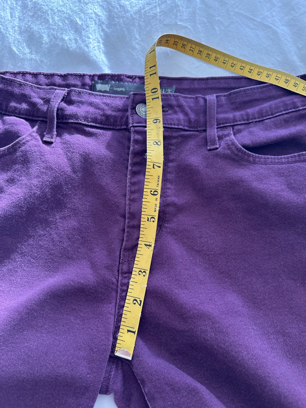 Levi's Women's Jeans/Leggings plum, size 14 - Picture 11 of 12